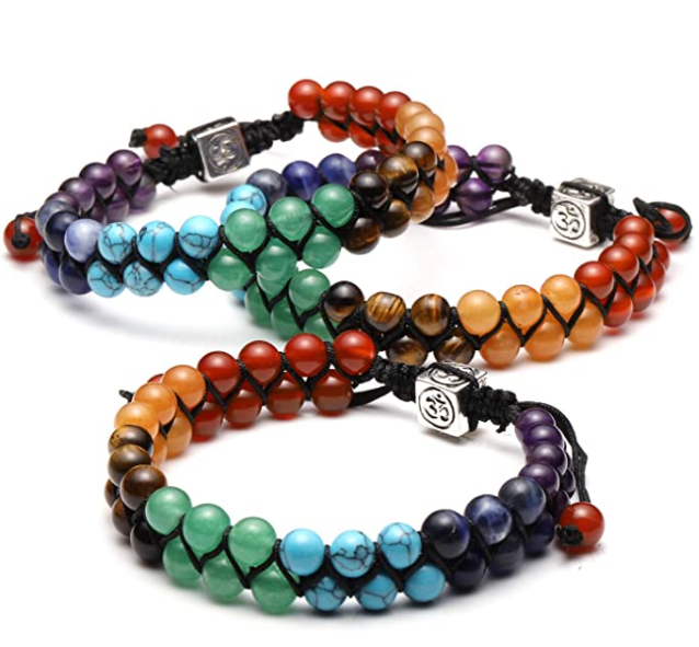  7 Chakras Healing Crystals Bracelet