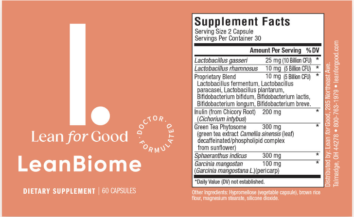 LEANBIOME PRODUCT LABEL