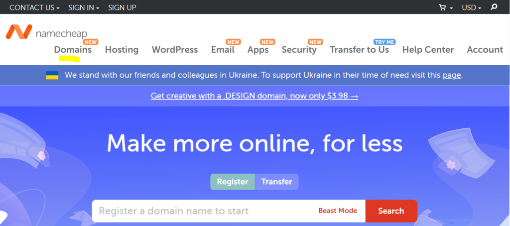 Domain Names, Hosting l Instant Domain Search