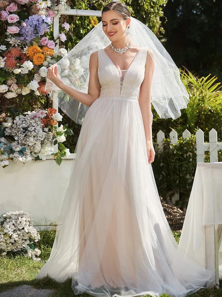 Image From: Ever-Pretty - A-Line Wedding Dress