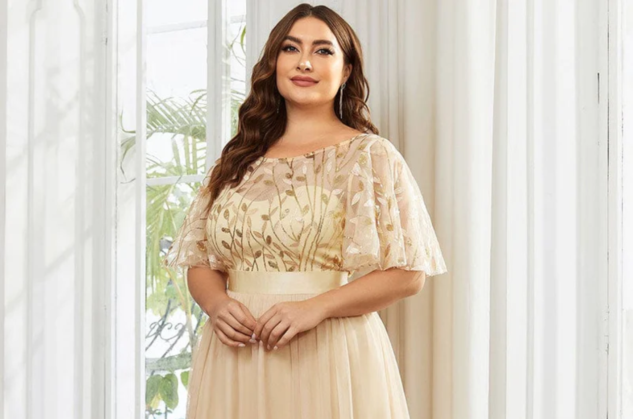 IMAGE FROM EVER-PRETTY I PLUS SIZE DRESS