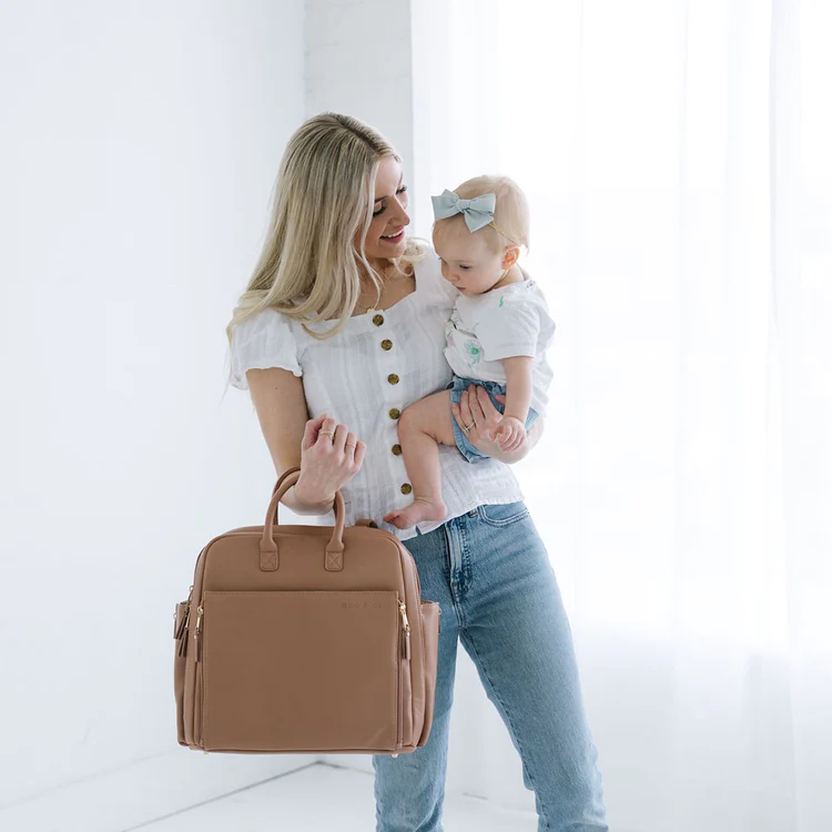 Image from: Ayla & Co l Ayla Diaper Bag Vegan Leather Diaper Bag