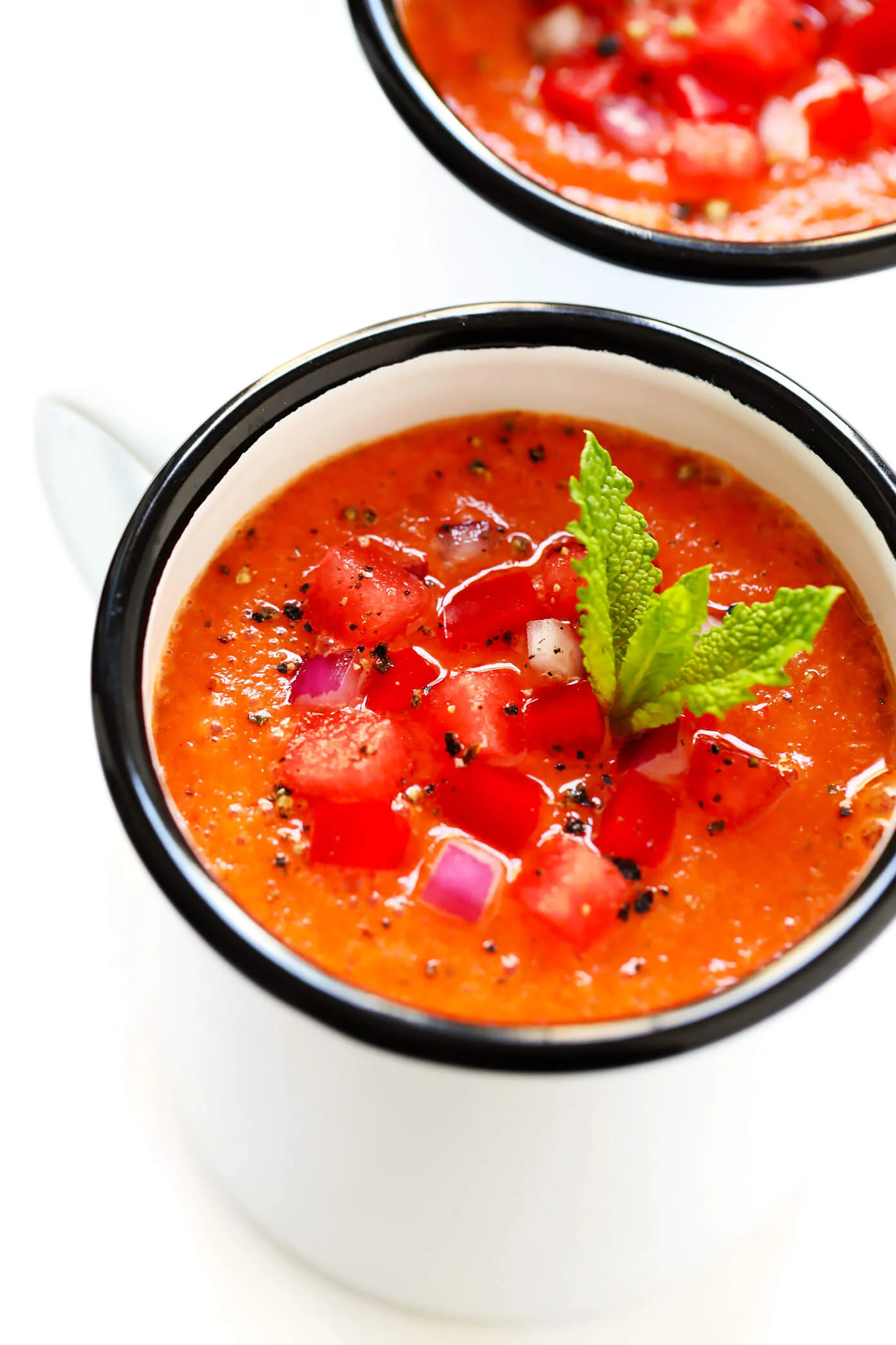 Image from: gimmesomeoven.com l Watermelon Gazpacho