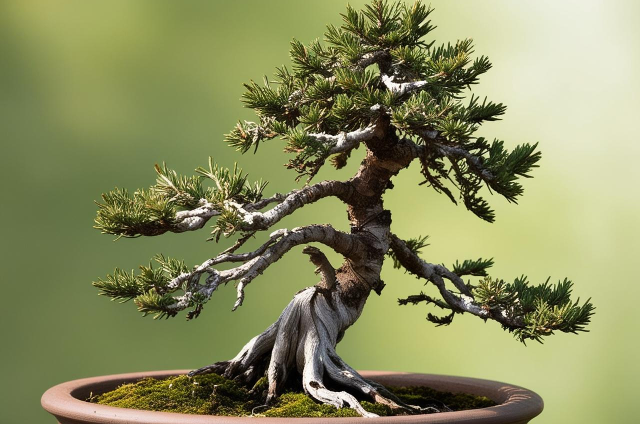 Home & Garden l Home Decor - Indoor Juniper Bonsai