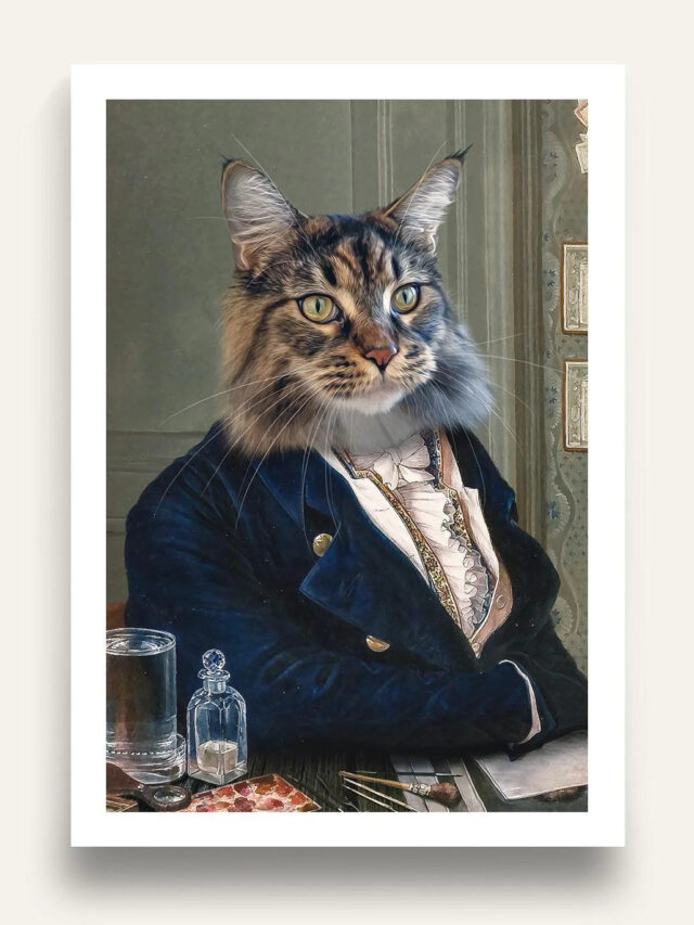 Image From: Purr and Mutt l The Victorian Explorer Pet art