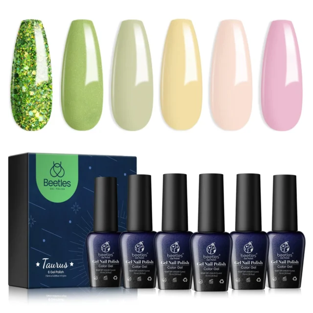 Renewal Of Life - Spring nail ideas gel polish set