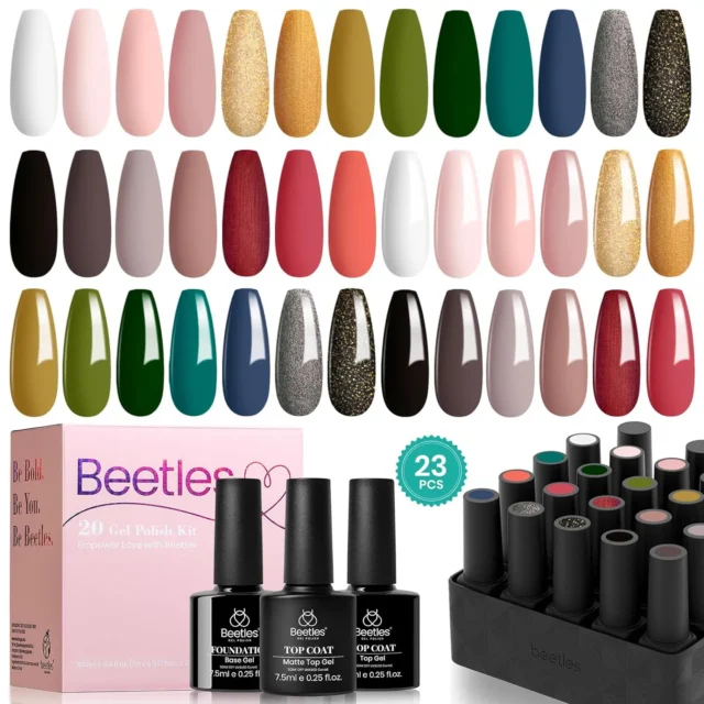 Image From beetlesgel.com - Lucky Tarot Gel Polish Nails