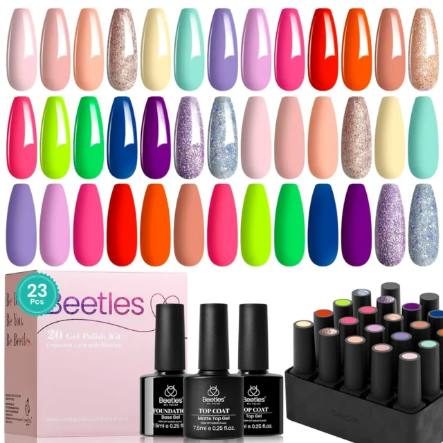Image From beetlesgel.com - Spring Into Summer Nails