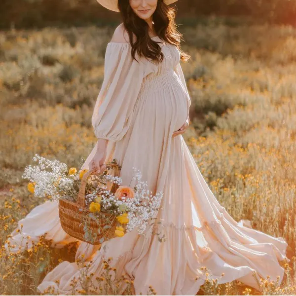 Lukalula - Maternity Dress for Photoshoot and more