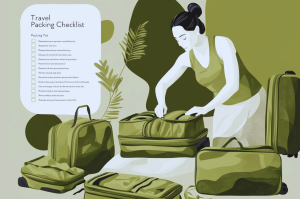 Travel - Travel Packing Checklist PDF Free Printable and Editable